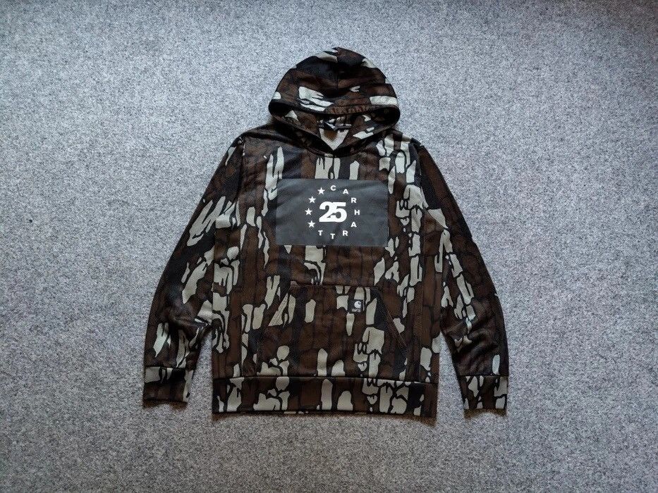 Carhartt Carhartt WIP Sweatshirt Hooded Progress Sweat xxv Camo Size US M / EU 48-50 / 2 - 3 Thumbnail