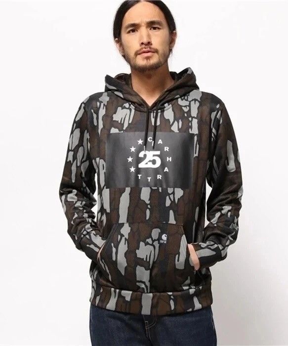 Carhartt Carhartt WIP Sweatshirt Hooded Progress Sweat xxv Camo Size US M / EU 48-50 / 2 - 18 Thumbnail