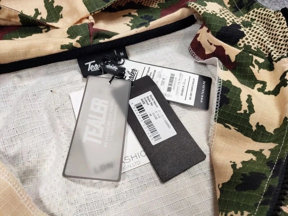 Vintage NWT Tealer Excklusive Ripstop Camo Jacket Travis Scott Size US M / EU 48-50 / 2 - 17 Thumbnail