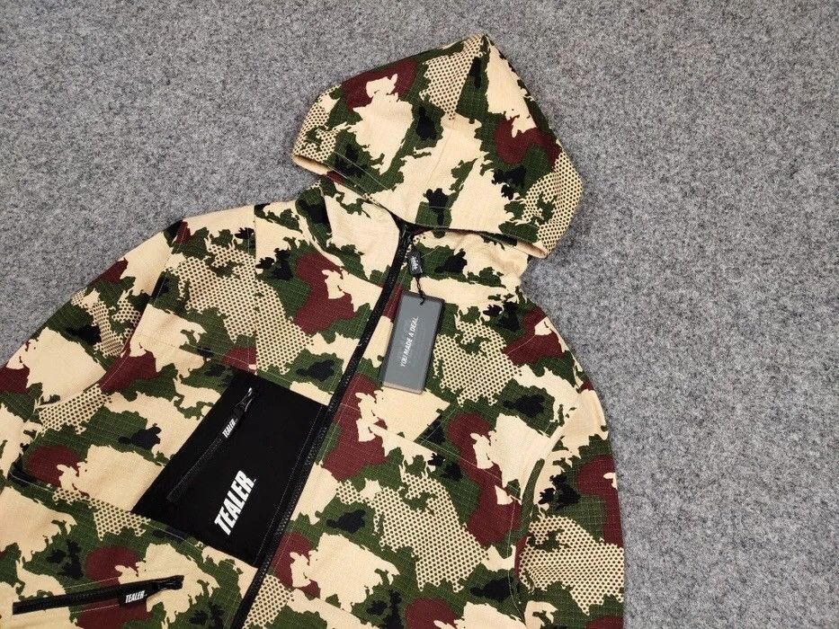 Vintage NWT Tealer Excklusive Ripstop Camo Jacket Travis Scott Size US M / EU 48-50 / 2 - 4 Thumbnail