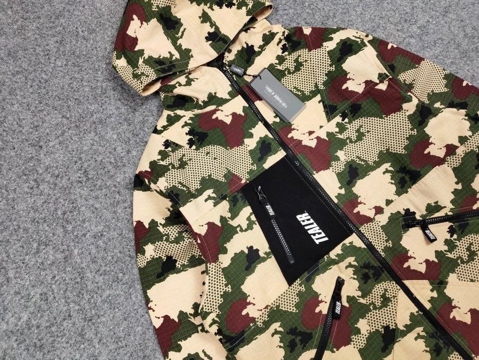 Vintage NWT Tealer Excklusive Ripstop Camo Jacket Travis Scott Size US M / EU 48-50 / 2 - 7 Thumbnail