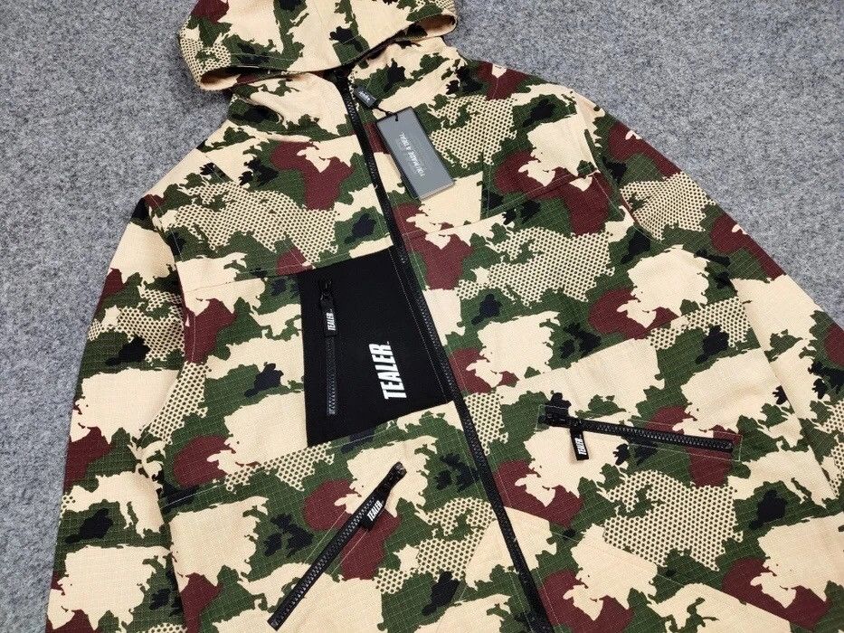 Vintage NWT Tealer Excklusive Ripstop Camo Jacket Travis Scott Size US M / EU 48-50 / 2 - 10 Thumbnail