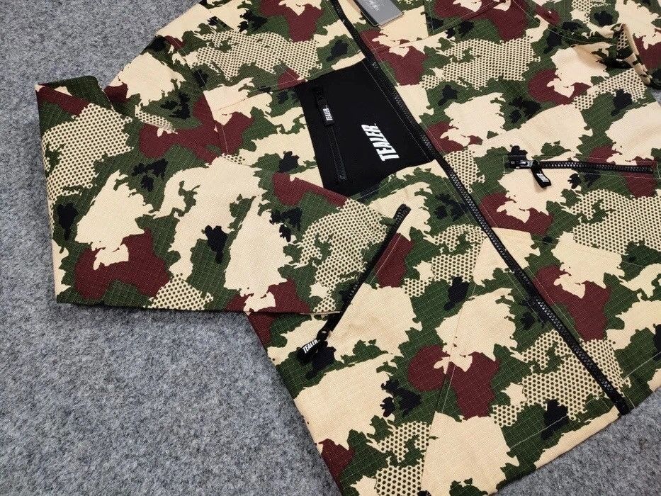 Vintage NWT Tealer Excklusive Ripstop Camo Jacket Travis Scott Size US M / EU 48-50 / 2 - 11 Thumbnail