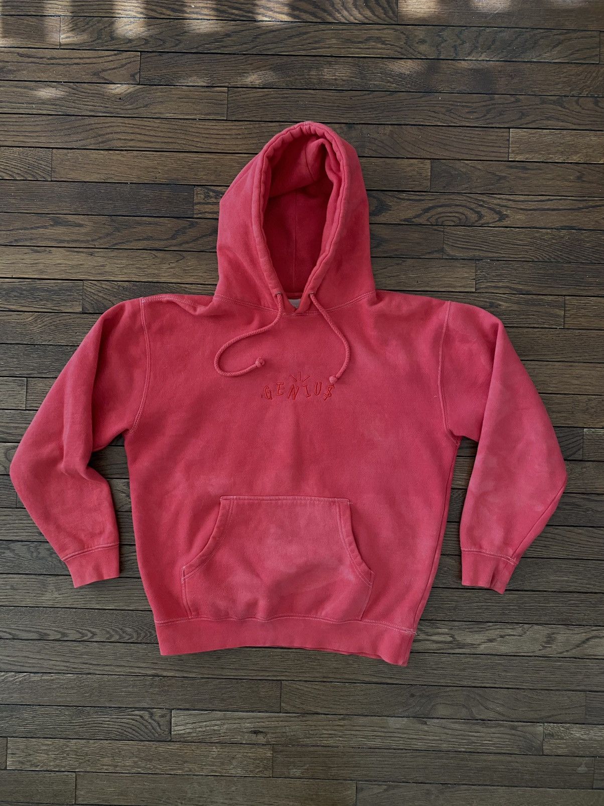 Genius Pieces Genius Pieces Red Dye Blood Logo Hoodie Medium M ❄️🥣 Lyrcial Size US M / EU 48-50 / 2 - 2 Thumbnail