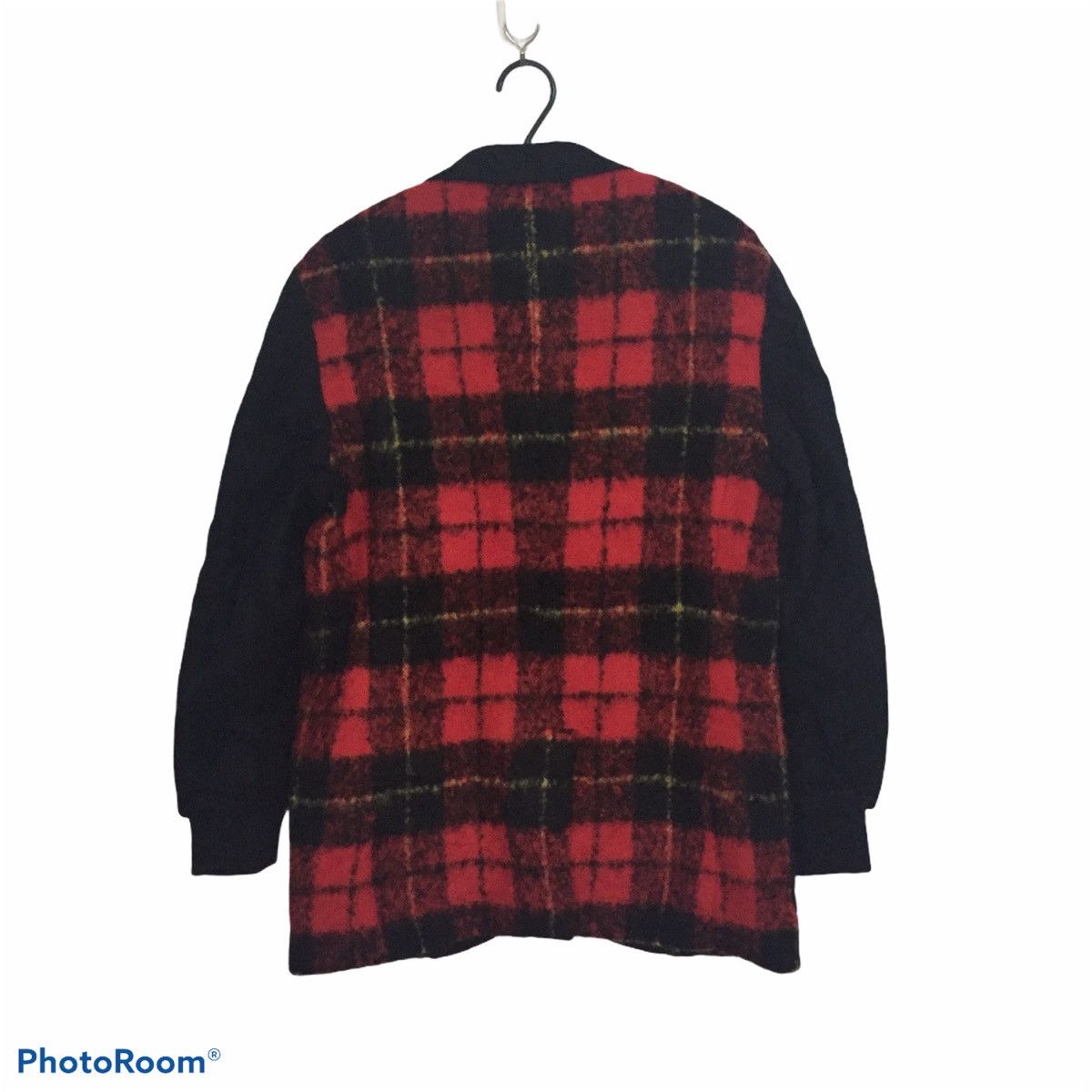 Japanese Brand Franklin Tailored Tokyo IOF Wool & Nylon Checkered Jacket Size US M / EU 48-50 / 2 - 2 Thumbnail