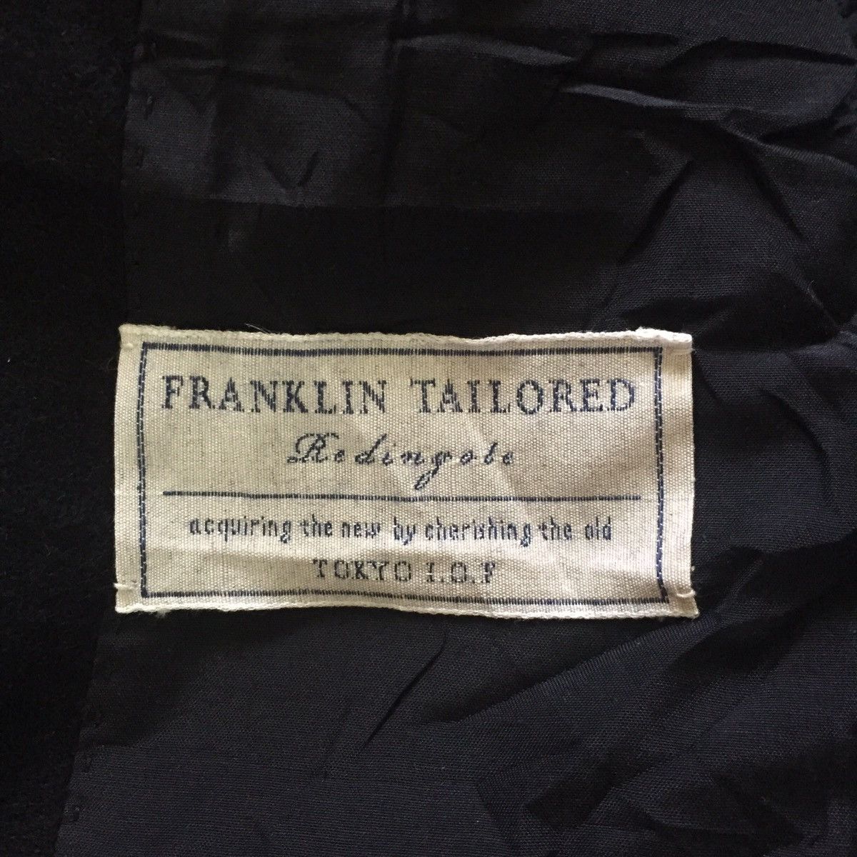 Japanese Brand Franklin Tailored Tokyo IOF Wool & Nylon Checkered Jacket Size US M / EU 48-50 / 2 - 8 Thumbnail