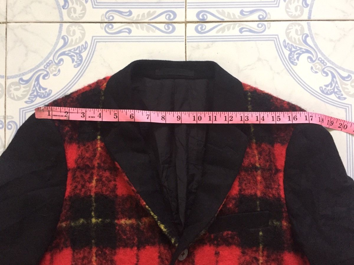 Japanese Brand Franklin Tailored Tokyo IOF Wool & Nylon Checkered Jacket Size US M / EU 48-50 / 2 - 13 Thumbnail