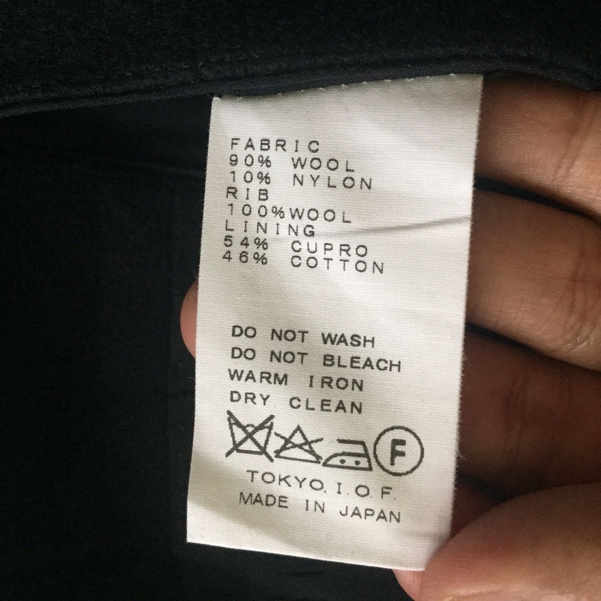 Japanese Brand Franklin Tailored Tokyo IOF Wool & Nylon Checkered Jacket Size US M / EU 48-50 / 2 - 10 Thumbnail