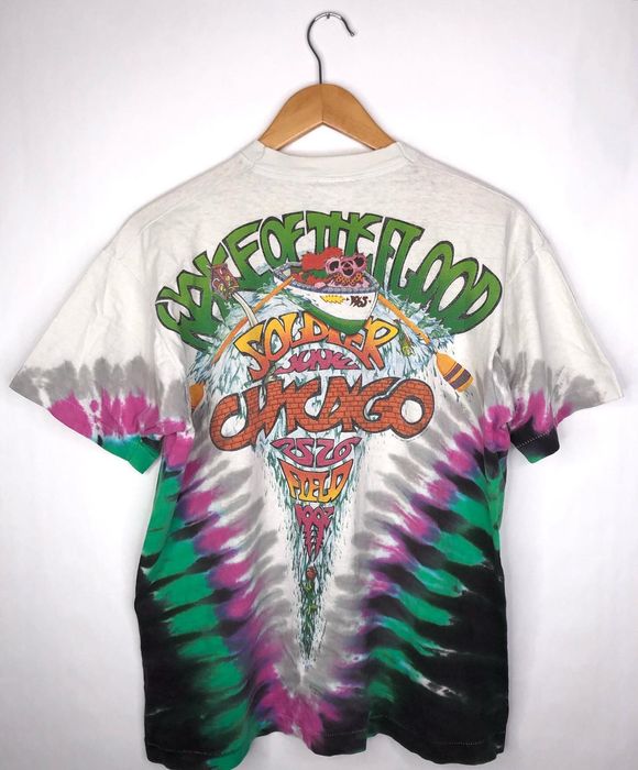 Vintage 1992 Grateful Dead T Shirt Liquid Blue Chicago