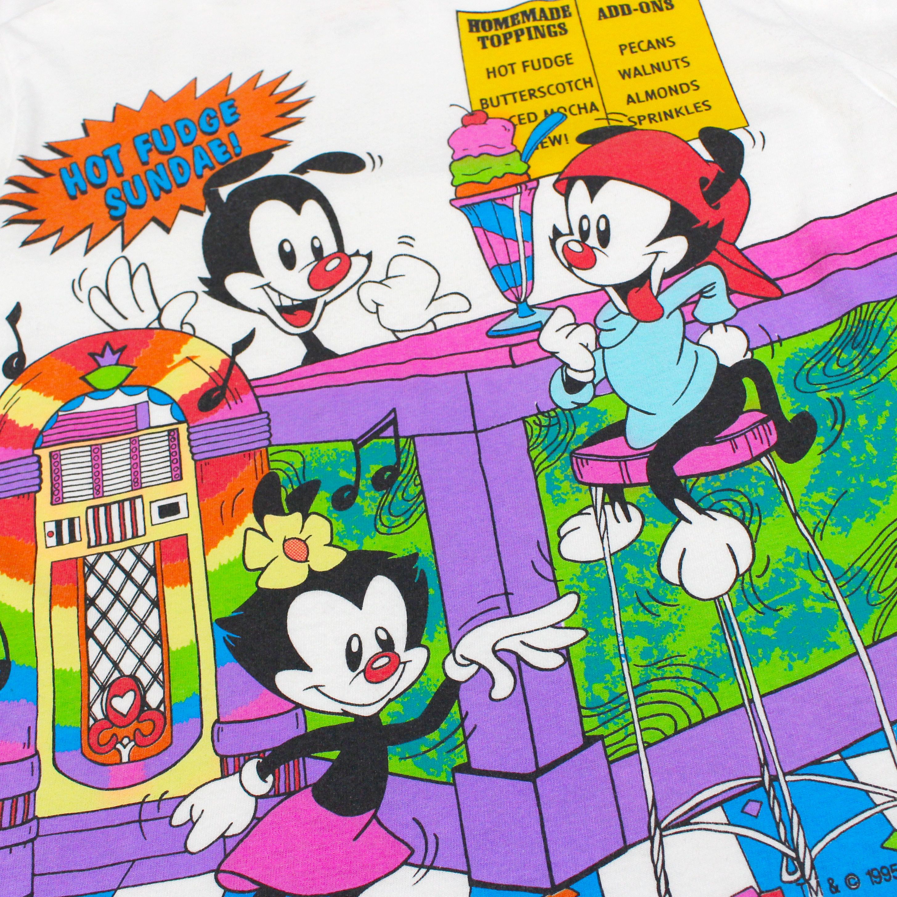 Cartoon Network VTG Rare Animaniacs Cartoon 90s Tee Shirt Size US S / EU 44-46 / 1 - 2 Thumbnail