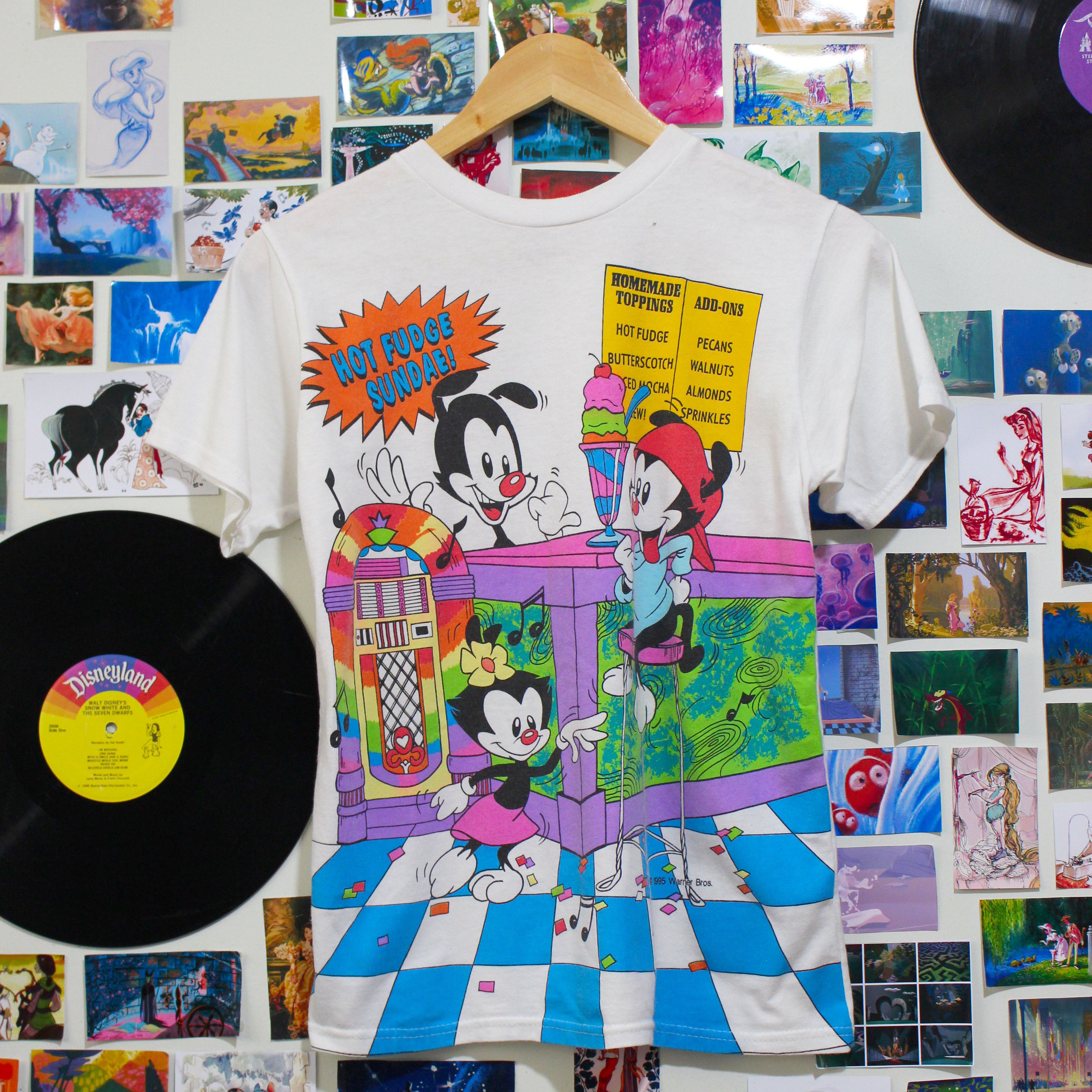 Cartoon Network VTG Rare Animaniacs Cartoon 90s Tee Shirt Size US S / EU 44-46 / 1 - 1 Thumbnail