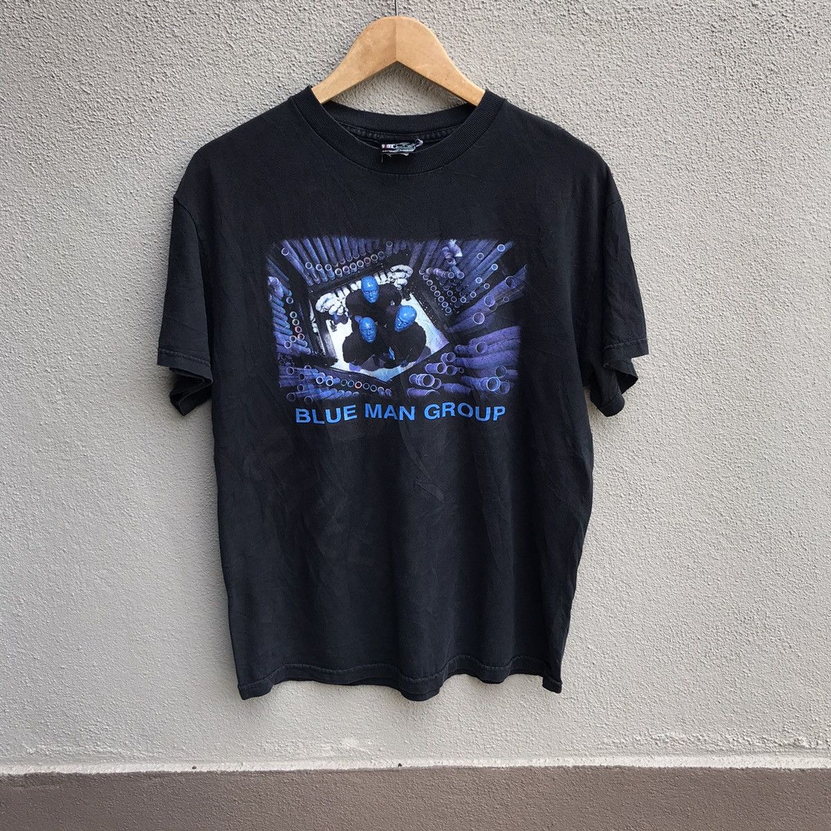 Vintage BLUE MAN GROUP tee rock musical theatre