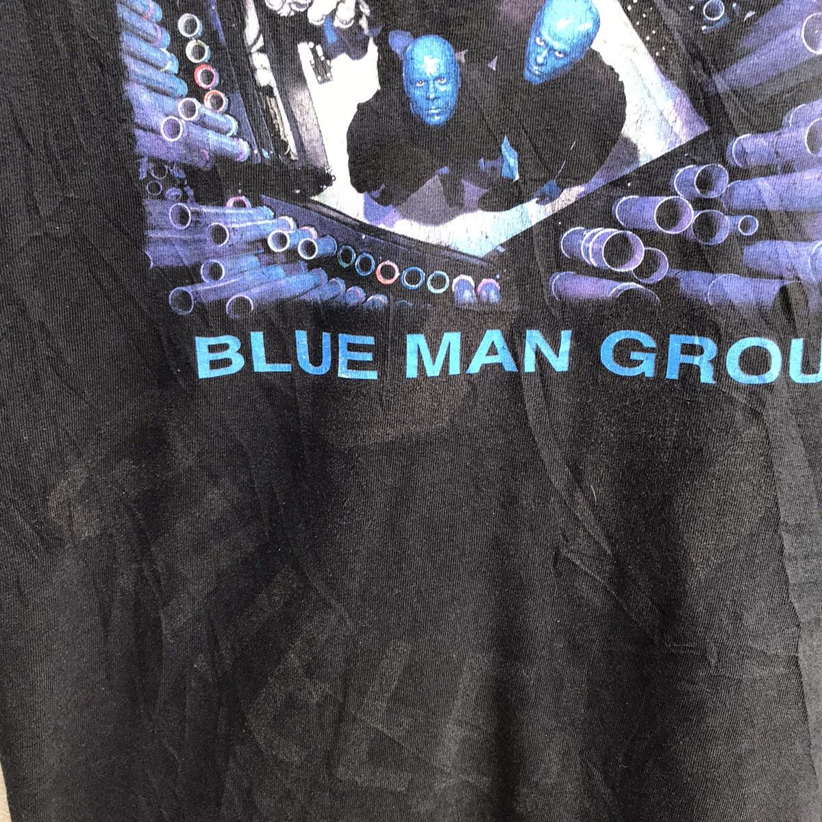 Band Tees Vintage BLUE MAN GROUP tee rock musical theatre Size US M / EU 48-50 / 2 - 5 Thumbnail