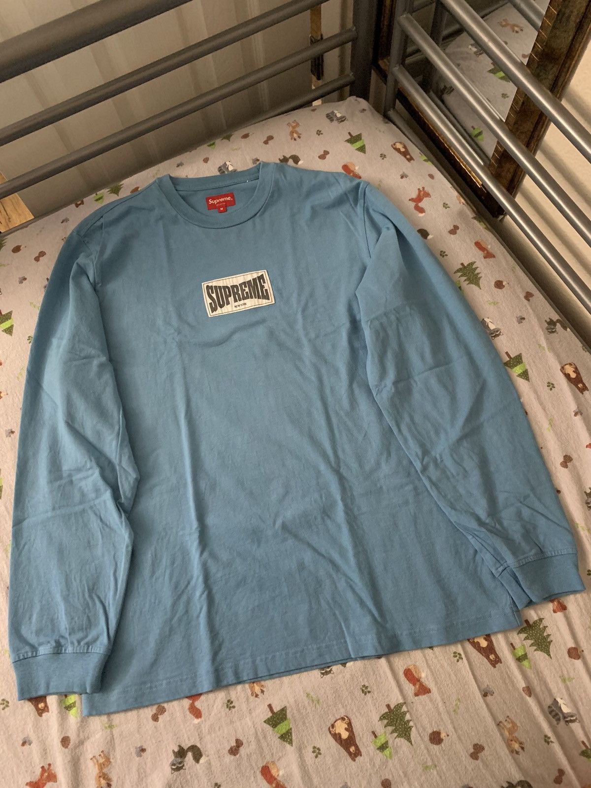 Supreme Supreme Woven Label L/S Top | Grailed