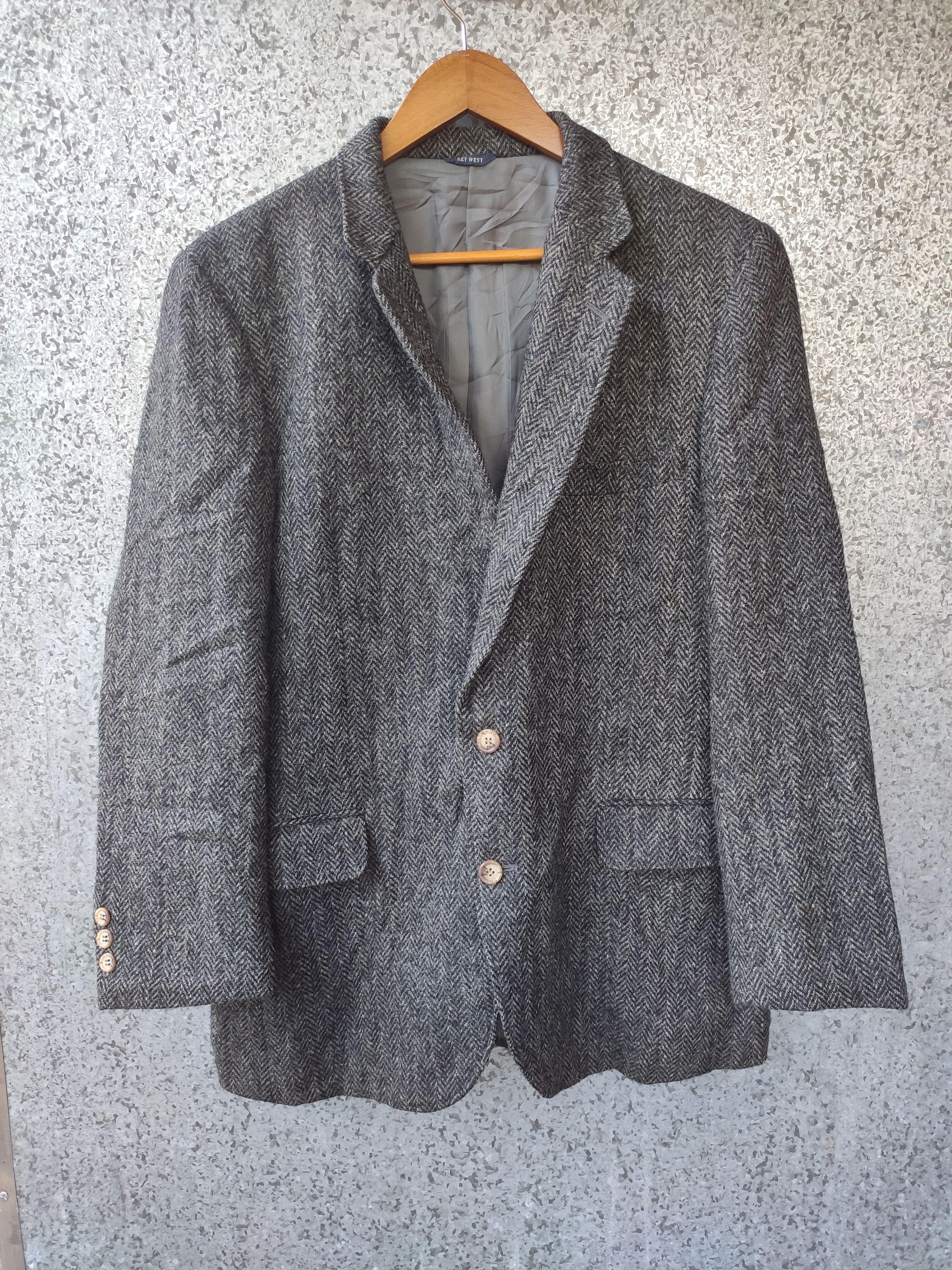 Harris Tweed Harris Tweed X Key West coat jacket wool Size US M / EU 48-50 / 2 - 1 Thumbnail
