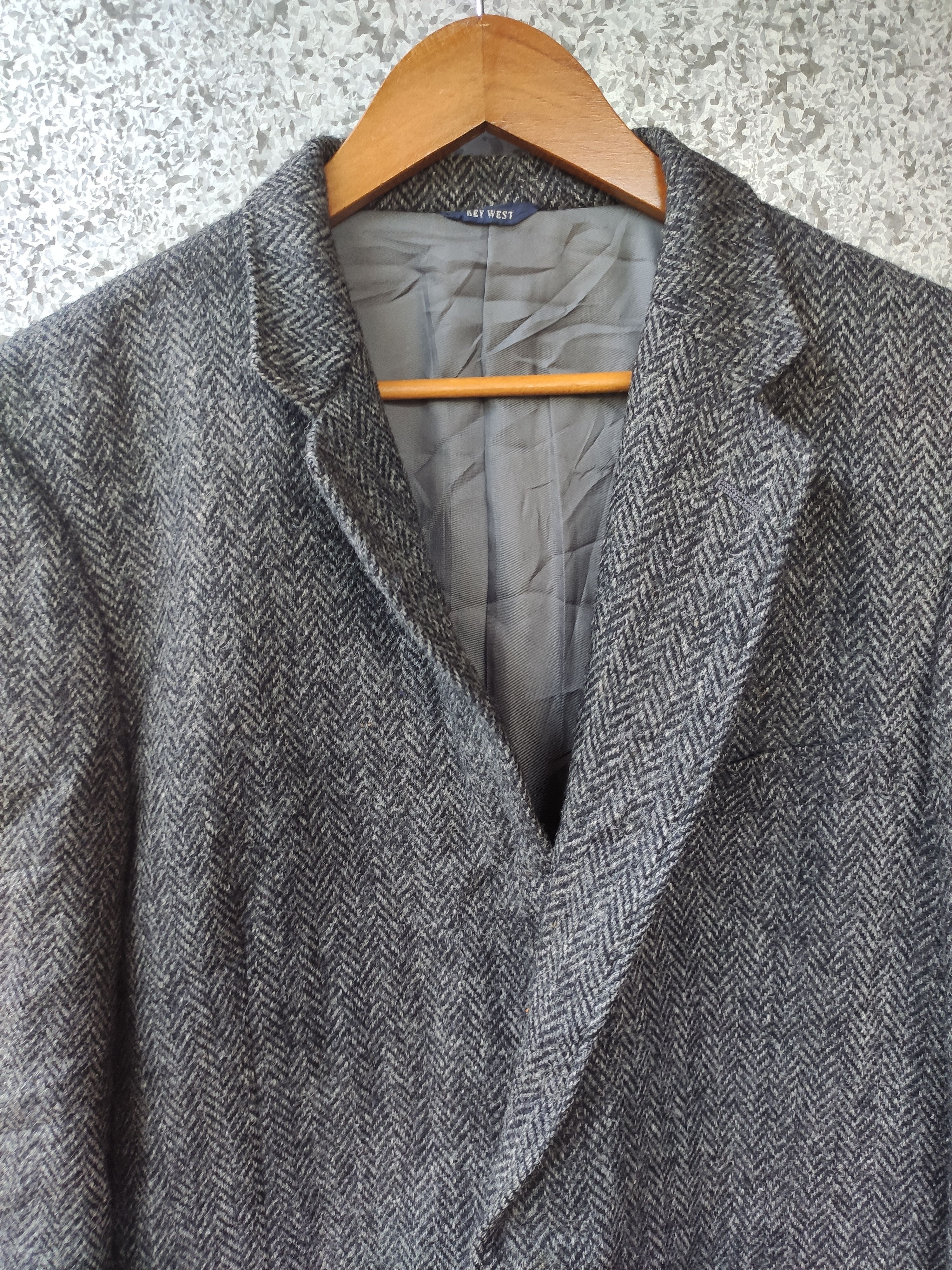 Harris Tweed Harris Tweed X Key West coat jacket wool Size US M / EU 48-50 / 2 - 2 Thumbnail