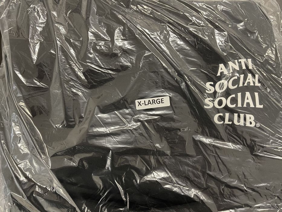 Anti Social Social Club DS ASSC White Logo Mind Games Black Hoodie