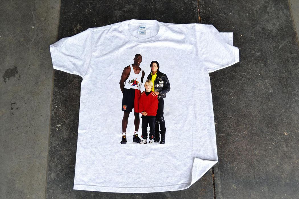 Michael jackson michael jordan macaulay store culkin shirt