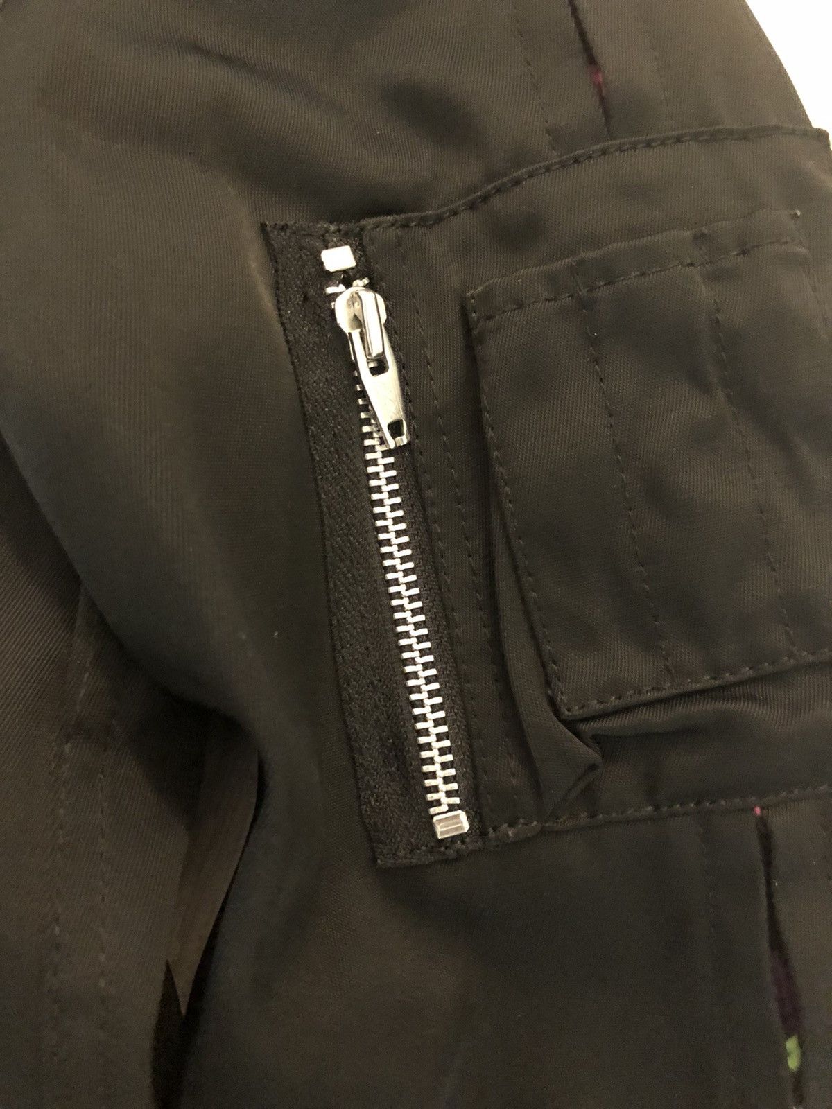 Final Home × Issey Miyake Final Home 04AW Deconstructed MA-1 Knit Pilot Bomber Jacket Size US XS / EU 42 / 0 - 3 Thumbnail
