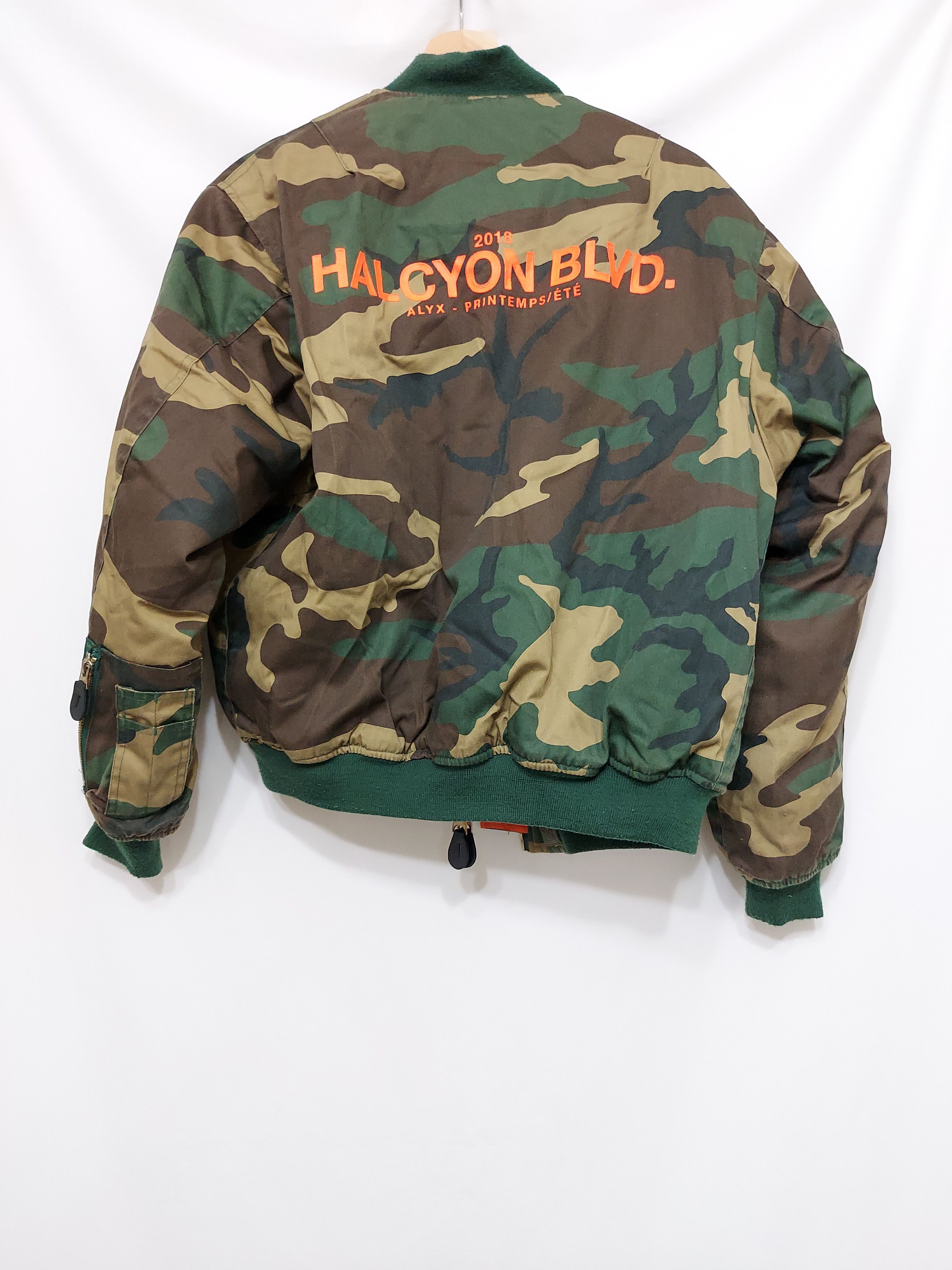 1017 ALYX 9SM × Alpha Industries × Alyx SS18 Camo Halcyon BLVD 