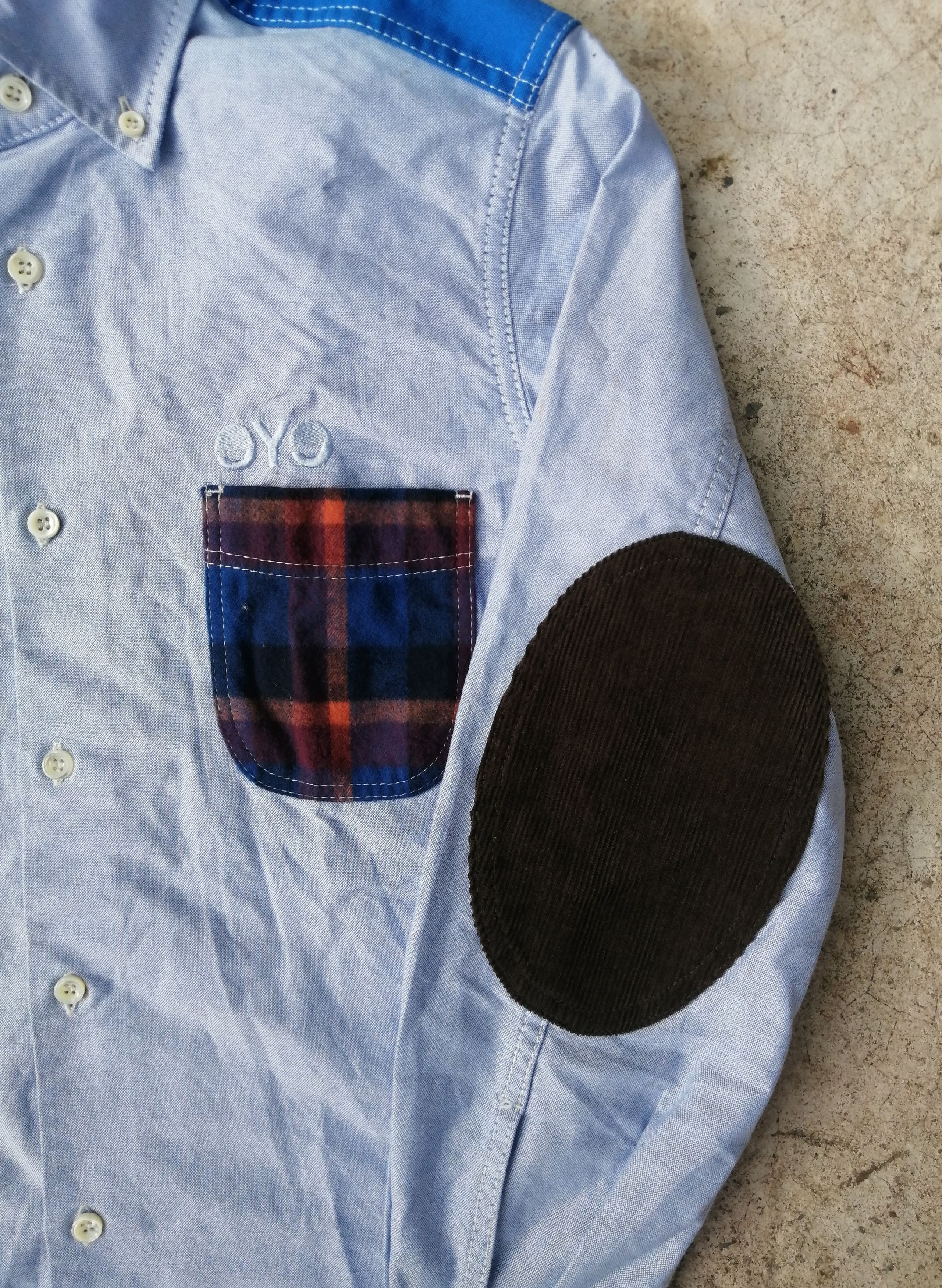 Comme des Garcons × Comme des Garcons Homme Plus × Junya Watanabe AD2009 Patch Shirt Size US XS / EU 42 / 0 - 3 Thumbnail