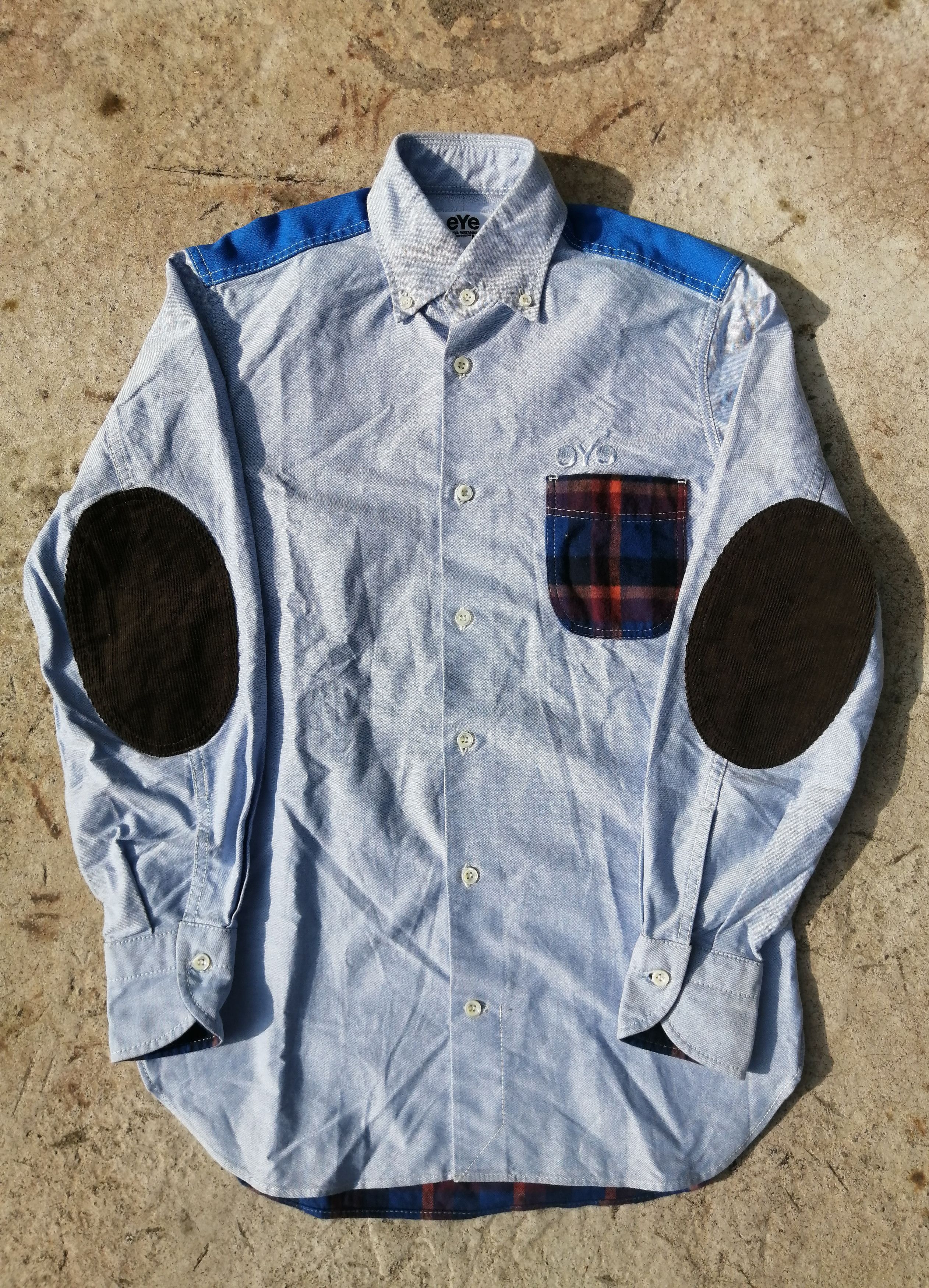 Comme des Garcons × Comme des Garcons Homme Plus × Junya Watanabe AD2009 Patch Shirt Size US XS / EU 42 / 0 - 1 Thumbnail