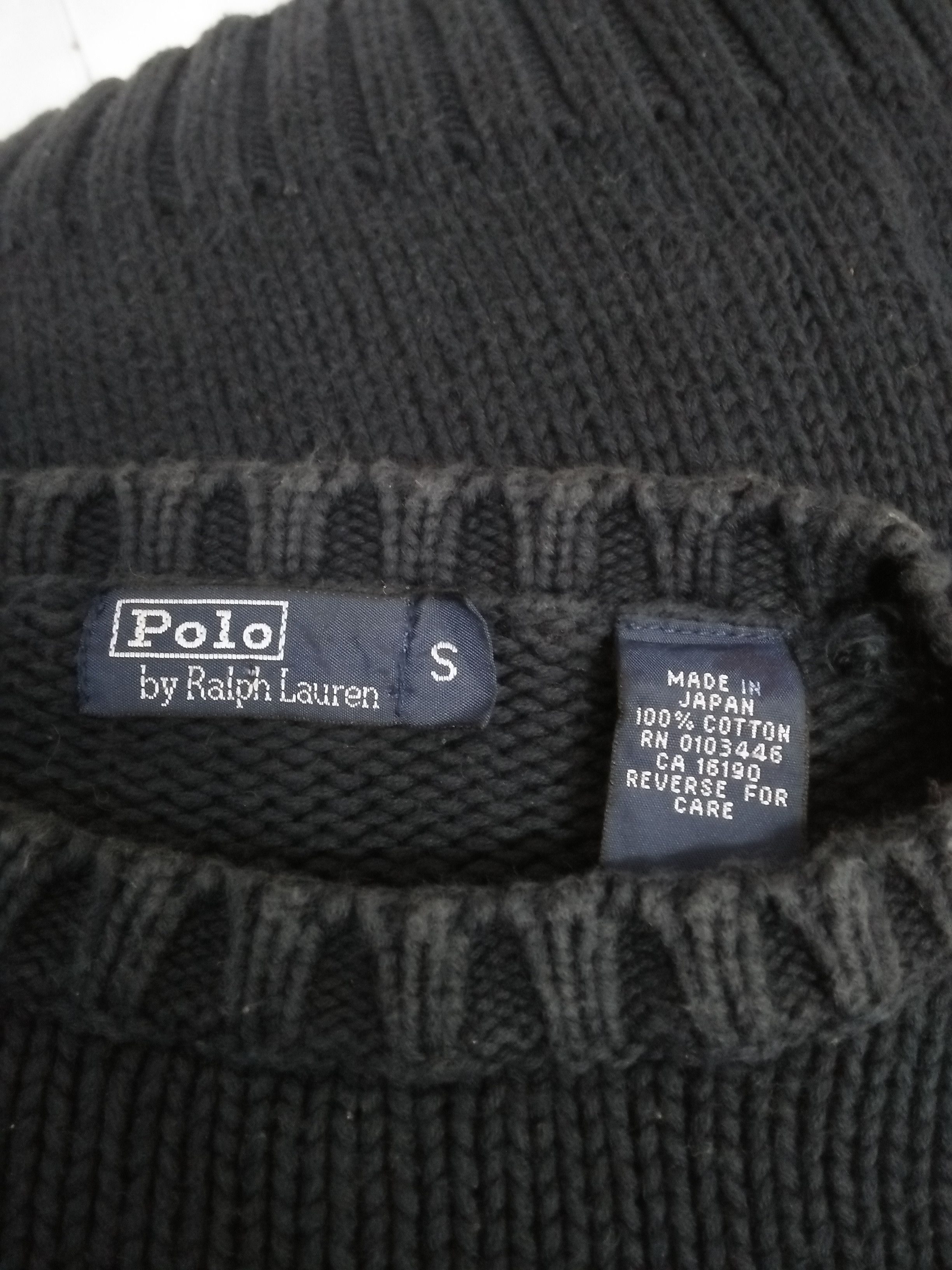 Polo Ralph Lauren × Vintage VTG POLO RALPH LAUREN BIG FLAG KNITWEAR (B107) Size US S / EU 44-46 / 1 - 5 Thumbnail