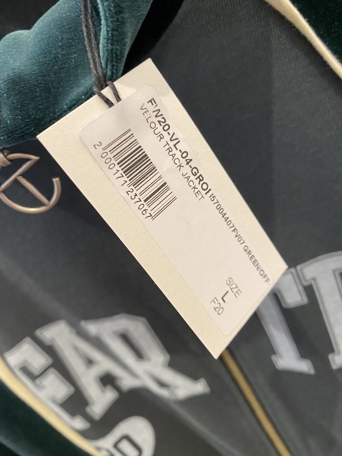 Telfar Velour Track Jacket Size US L / EU 52-54 / 3 - 3 Thumbnail