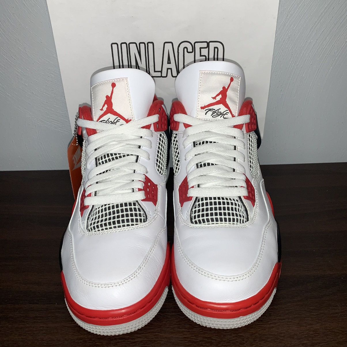 Jordan Brand Jordan 4 Fire Red 2020 Size US 11 / EU 44 - 2 Thumbnail