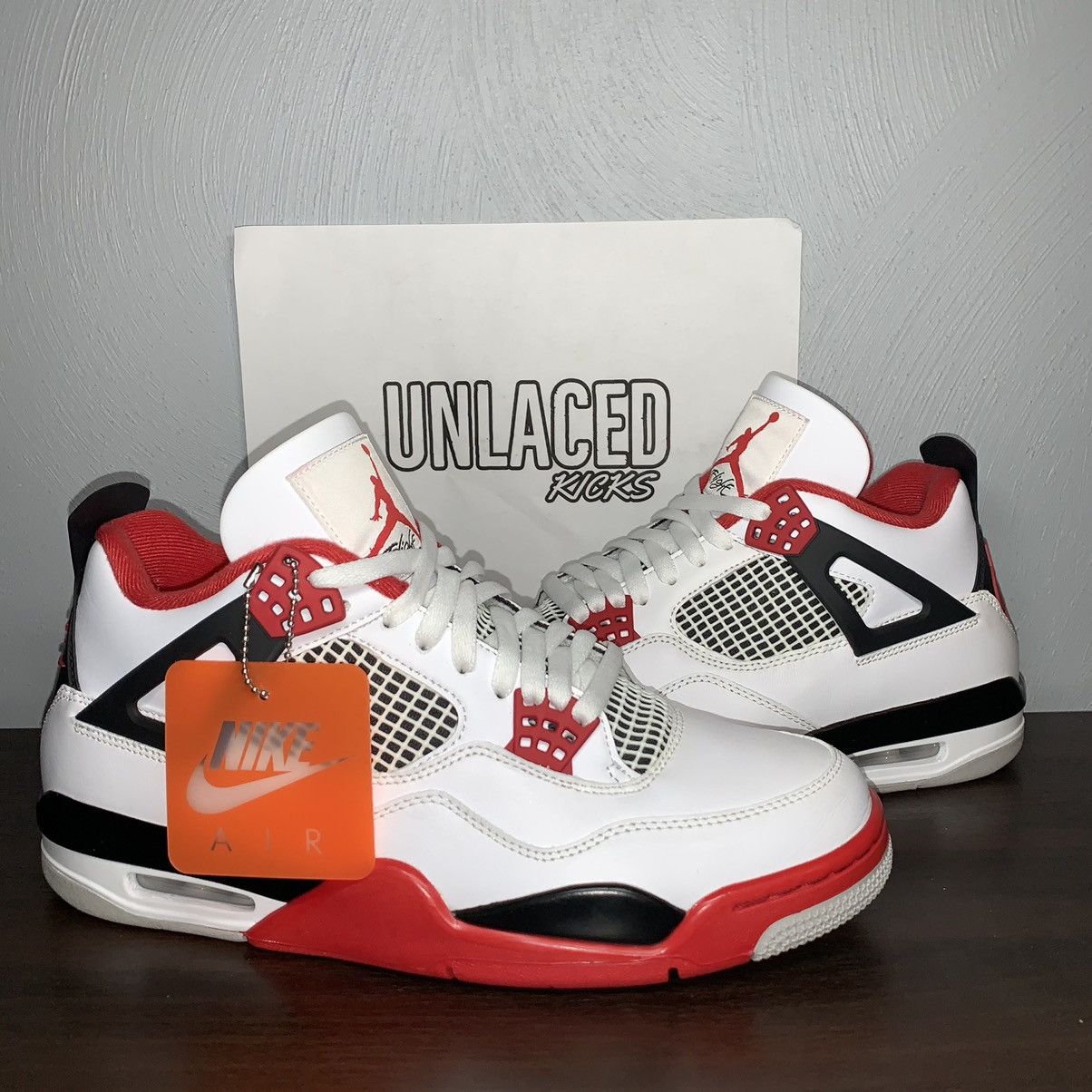 Jordan Brand Jordan 4 Fire Red 2020 Size US 11 / EU 44 - 1 Thumbnail