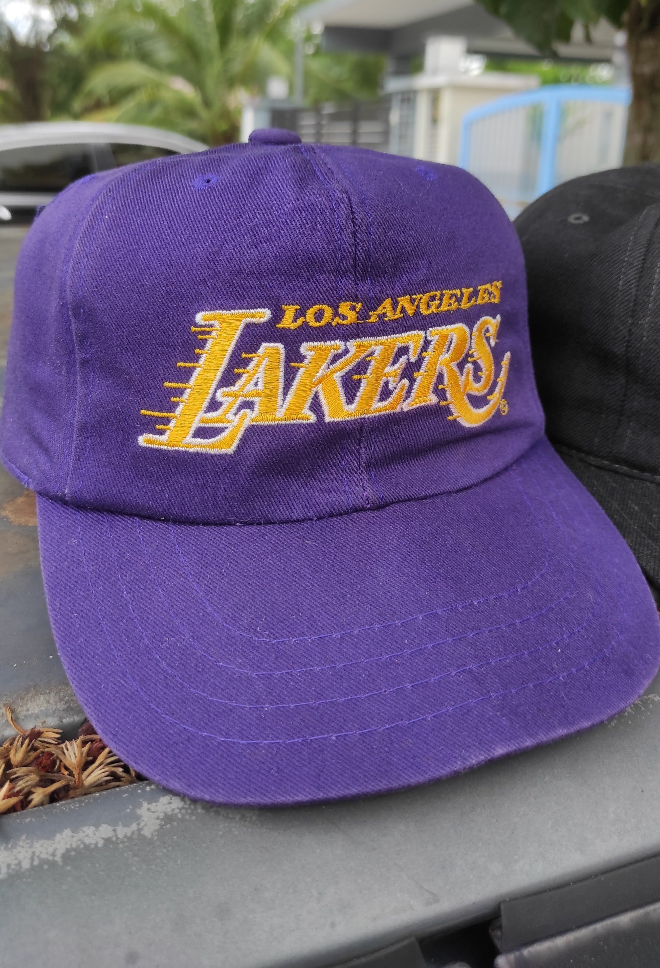 Vintage Los Angeles Lakers Motion Logo hotsell Strap Back Cap 80s LA Lakers