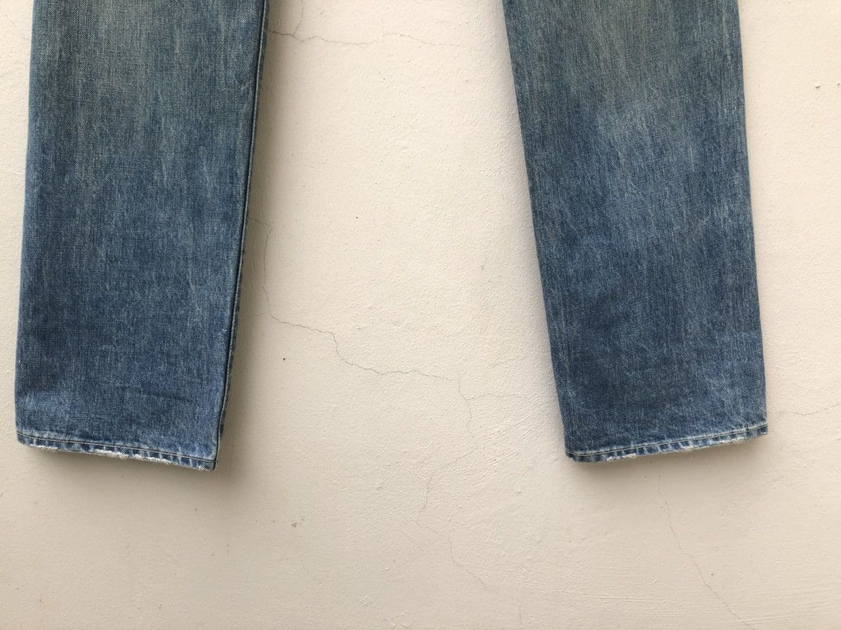 Japanese Brand Muveil Japan Dirty Distressed Selvedge Denim Jeans Size US 31 - 16 Thumbnail