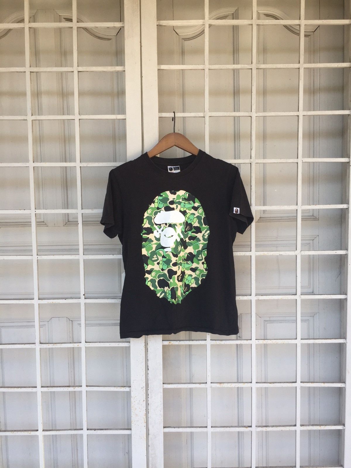 Bape × Kaws A Bathing Ape X Kaws Tshirt Made in Korea | Grailed