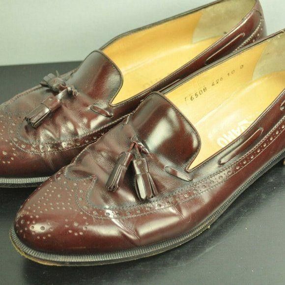 Salvatore Ferragamo Salvatore Ferragamo Oxblood Leather 