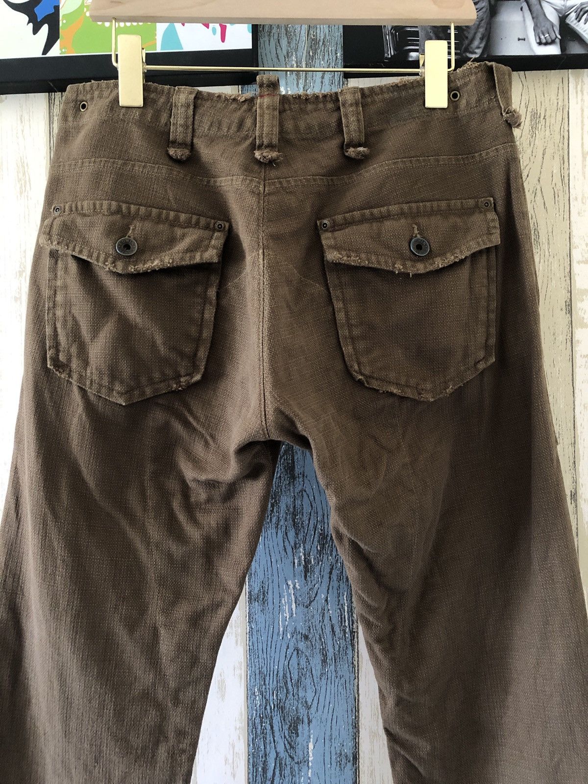 Edwin × Seditionaries Vintage Edwin 505 Bush Pants Six Pocket Cargo Pants Size US 31 - 8 Thumbnail