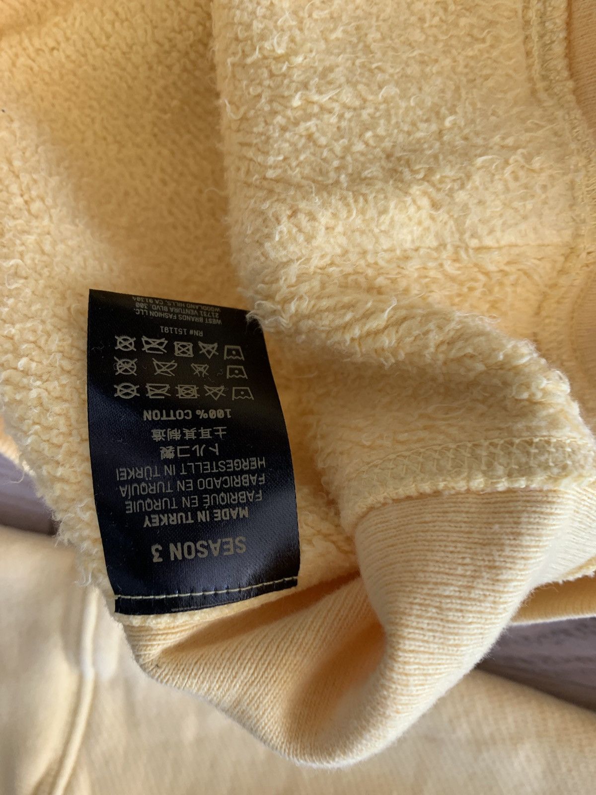 Yeezy Yeezy Season 3 Yellow Zip-Up Hoodie Size US M / EU 48-50 / 2 - 3 Thumbnail