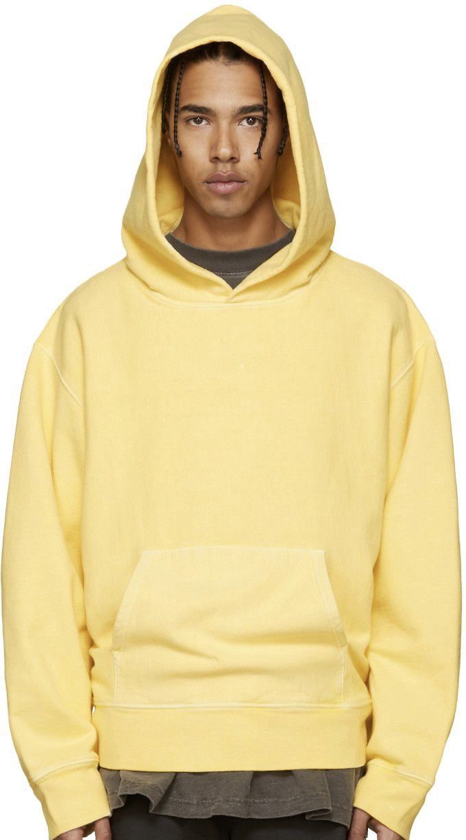 Yeezy Yeezy Season 3 Yellow Zip-Up Hoodie Size US M / EU 48-50 / 2 - 4 Thumbnail