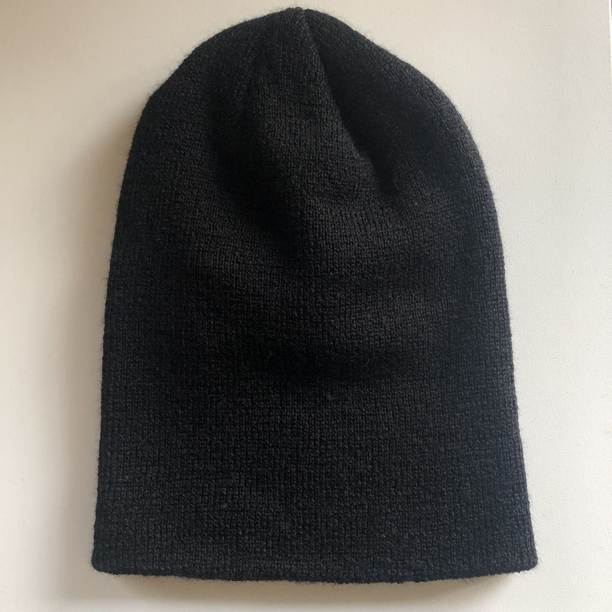 Vintage NEW Smile Face Beanie BLACK Size ONE SIZE - 2 Thumbnail