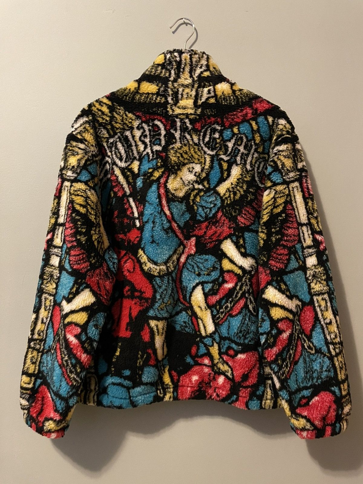 Supreme Supreme Saint Michael Fleece Jacket | Grailed Supreme Supreme Saint Michael Fleece Jacket | Grailed