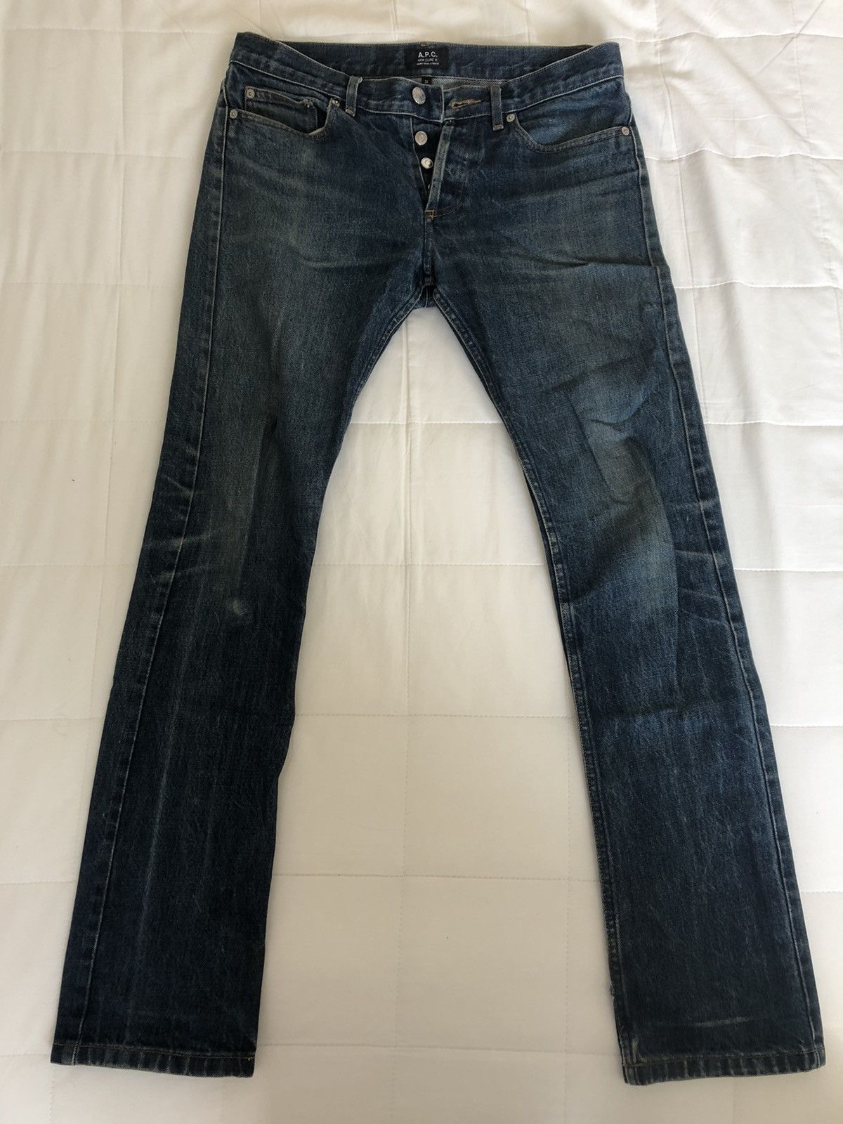 A.P.C. APC NEW CURE H Jean tres etroit Grailed