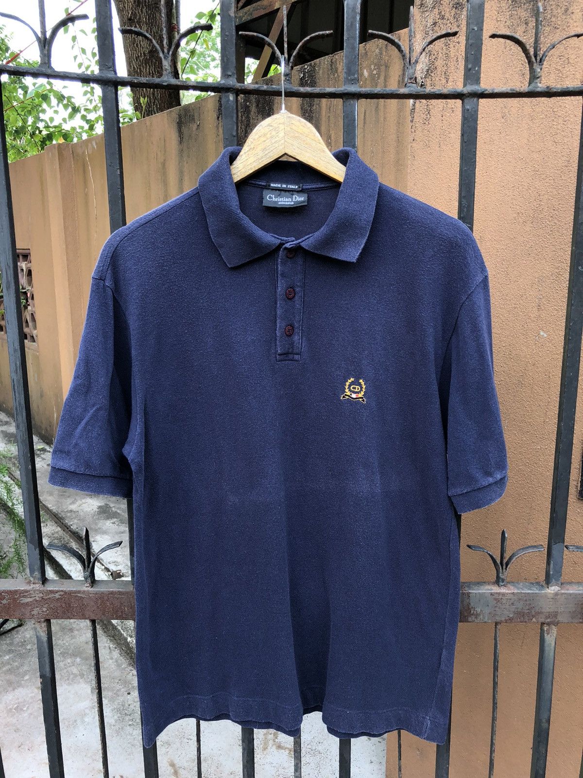 Christian Dior Monsieur × Vintage Vintage Christian Dior Polo Shirt Size US M / EU 48-50 / 2 - 1 Thumbnail