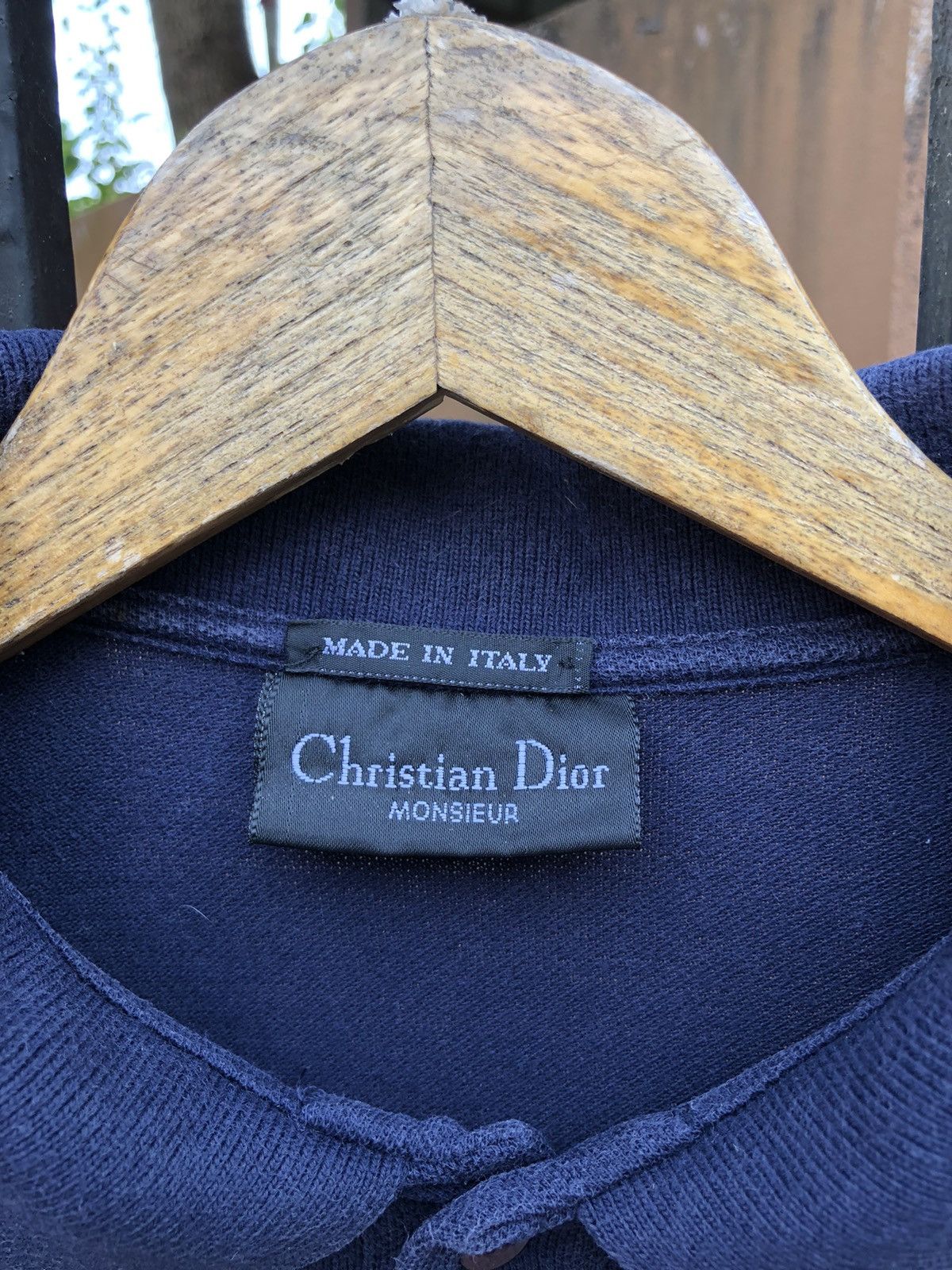 Christian Dior Monsieur × Vintage Vintage Christian Dior Polo Shirt Size US M / EU 48-50 / 2 - 2 Thumbnail