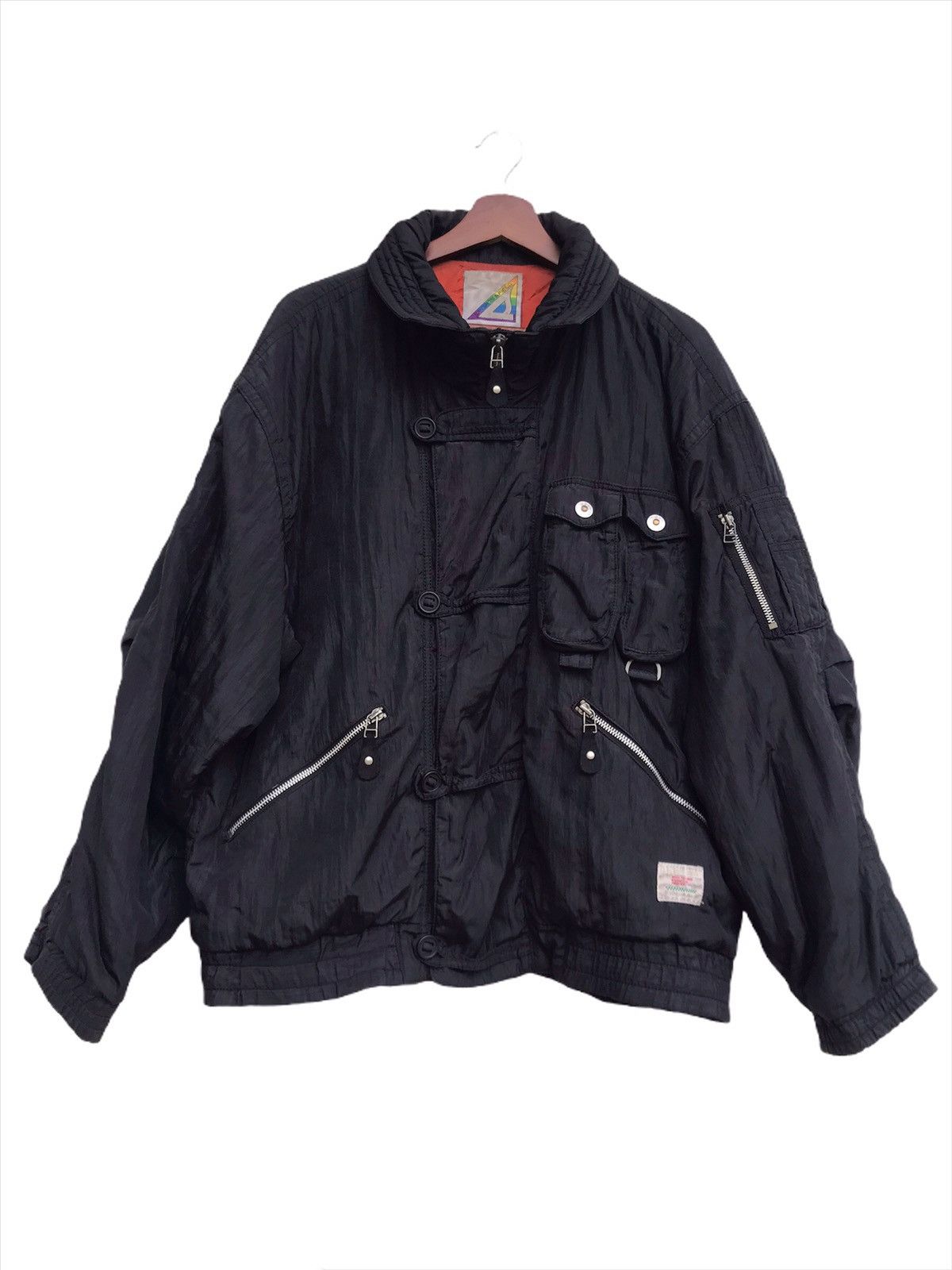Japanese Brand Vortex Multi Pocket Bomber Jacket Size US L / EU 52-54 / 3 - 1 Thumbnail