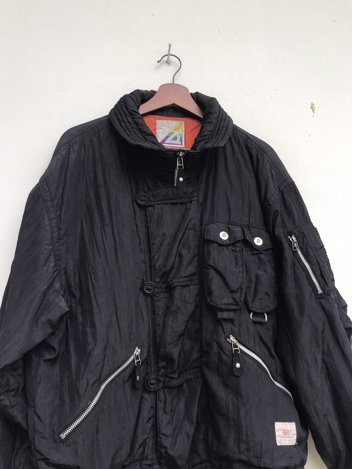 Japanese Brand Vortex Multi Pocket Bomber Jacket Size US L / EU 52-54 / 3 - 2 Thumbnail