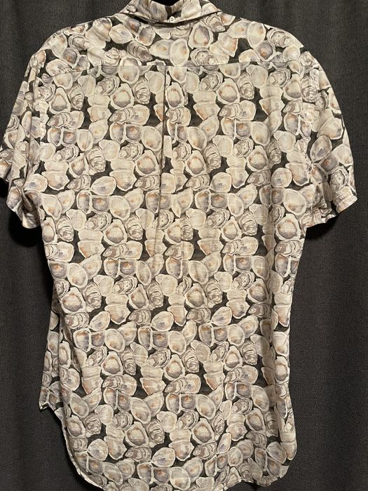 Billy Reid Billy Reid Oyster Print Shirt Grailed