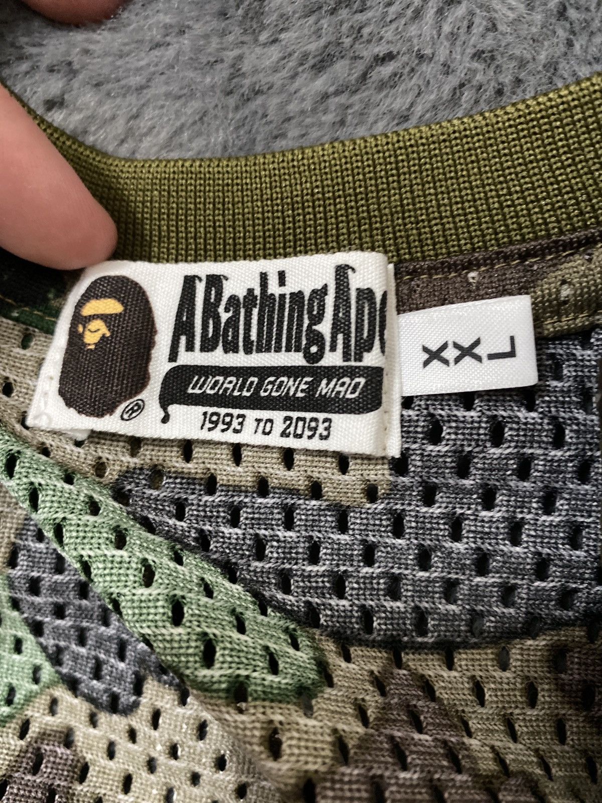 Bape BAPE Green Camo Jersey BRAND NEW Size US XXL / EU 58 / 5 - 3 Thumbnail
