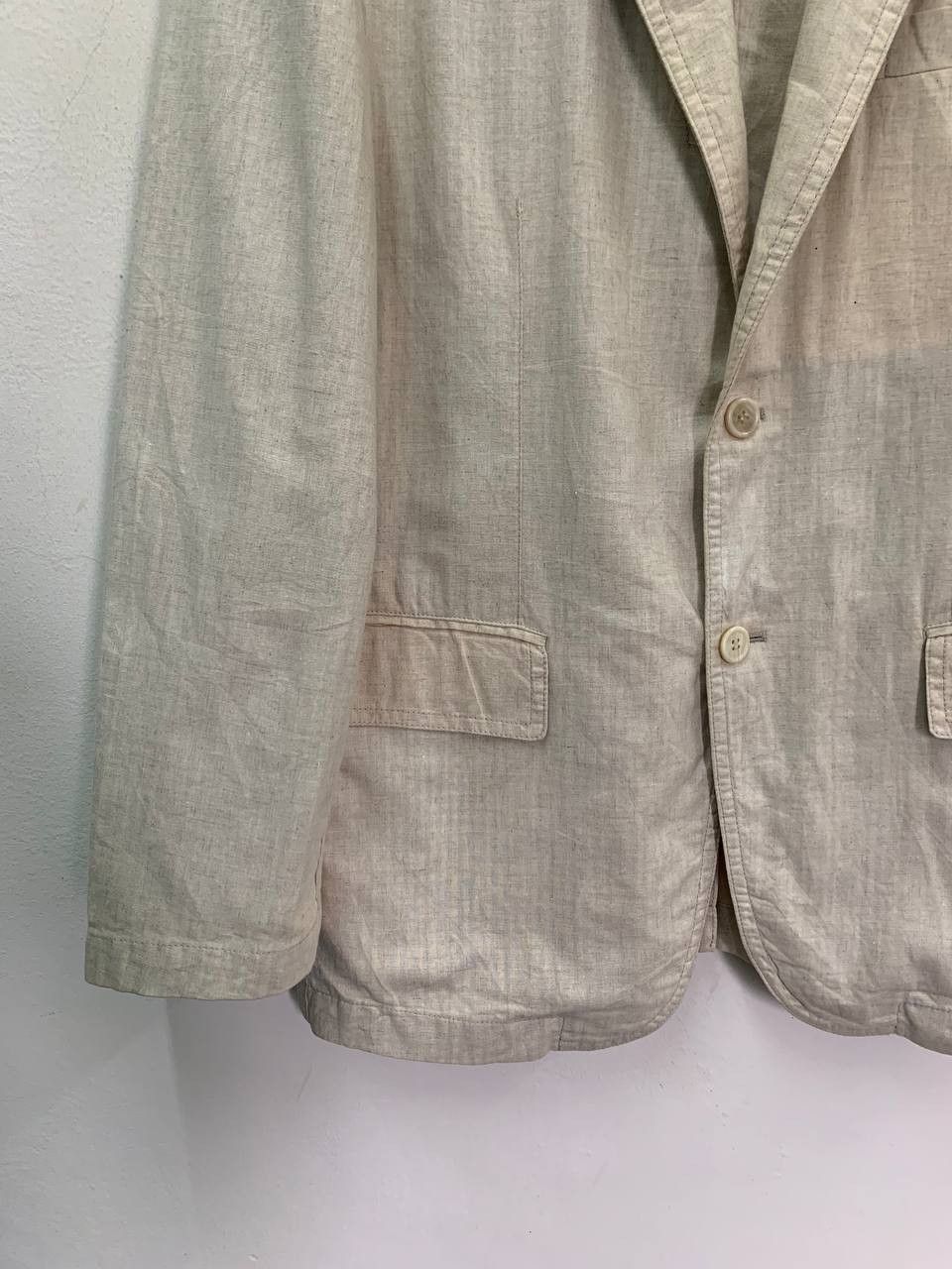 Comme des Garcons S/S05 CDG Homme Linen Coat Size US M / EU 48-50 / 2 - 3 Thumbnail
