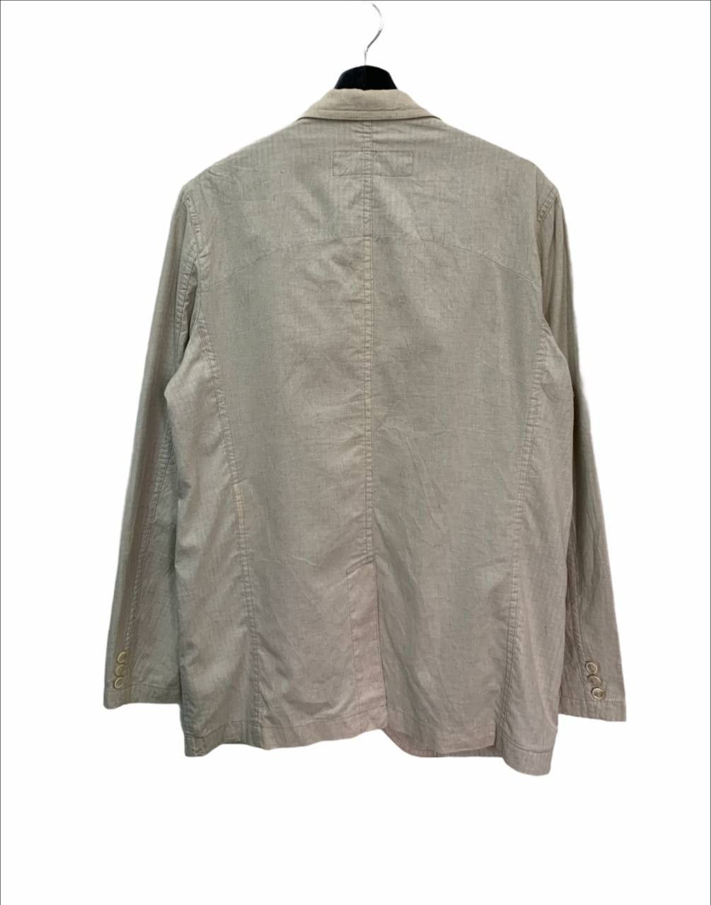 Comme des Garcons S/S05 CDG Homme Linen Coat Size US M / EU 48-50 / 2 - 2 Thumbnail