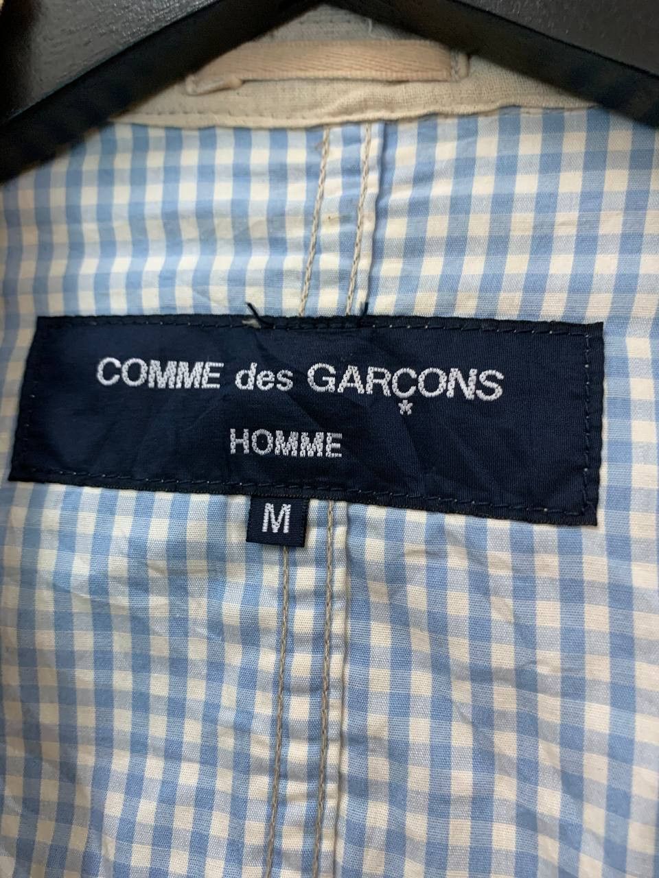 Comme des Garcons S/S05 CDG Homme Linen Coat Size US M / EU 48-50 / 2 - 4 Thumbnail