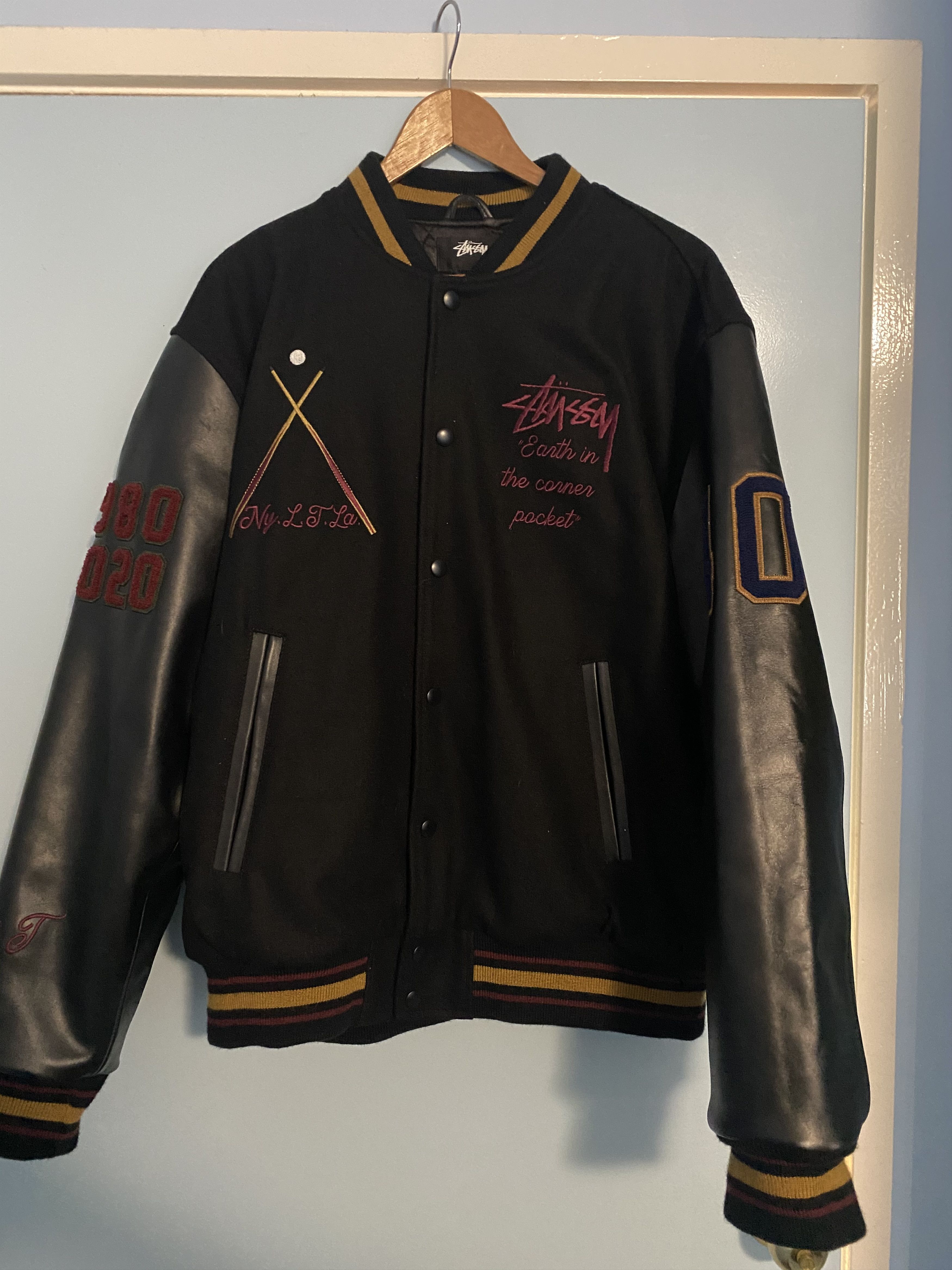 Stussy Stussy 40th Anniversary Varsity Jacket | Grailed